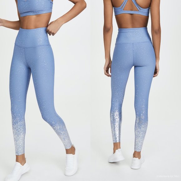Beyond Yoga Pants - Beyond Yoga High Waisted Alloy Ombre Midi Leggings
